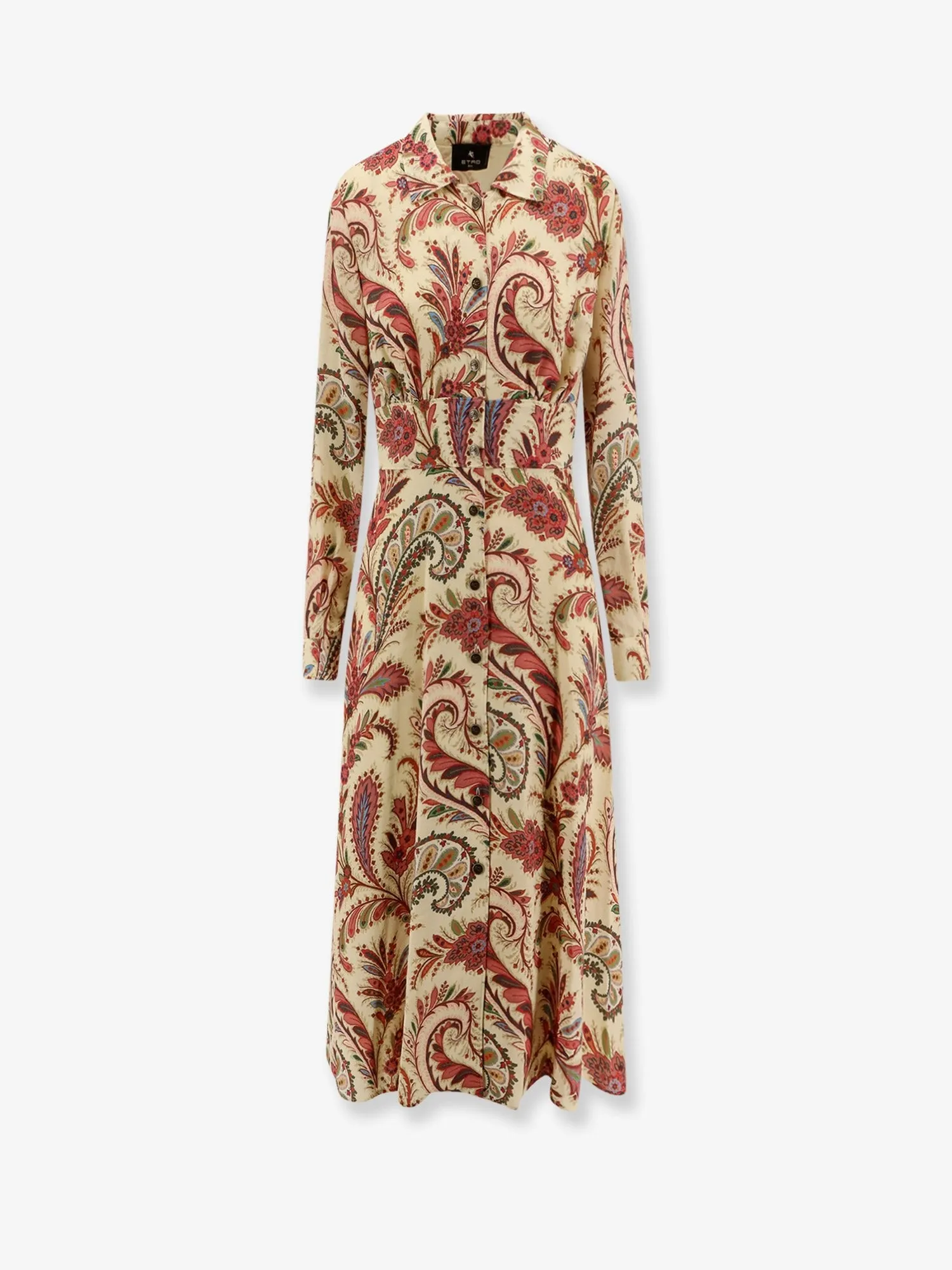 Etro Multicolor viscose chemisier/dress sold by Siebentaschen
