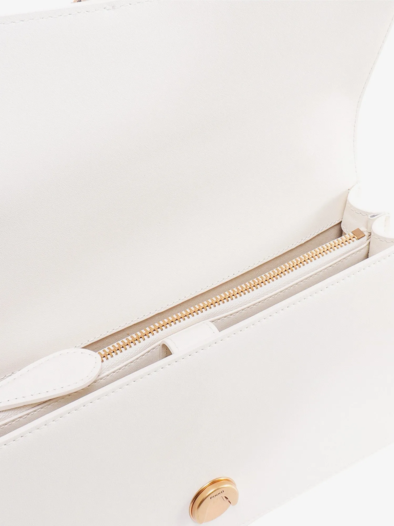 Pinko Leather shoulder bag with love birds buckle sold by Siebentaschen product image thumbnail 4