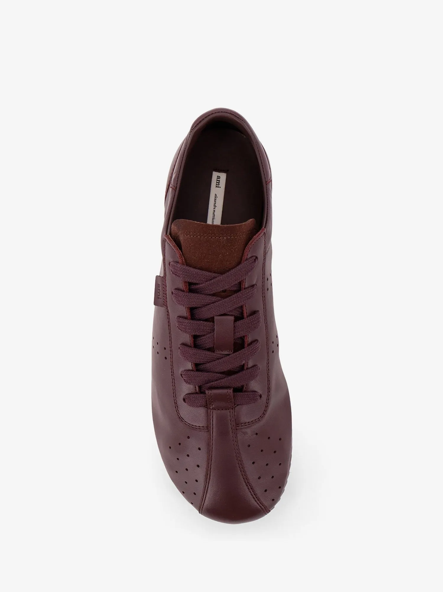 AMI PARIS Leather low-top sneakers sold by Siebentaschen product image thumbnail 5