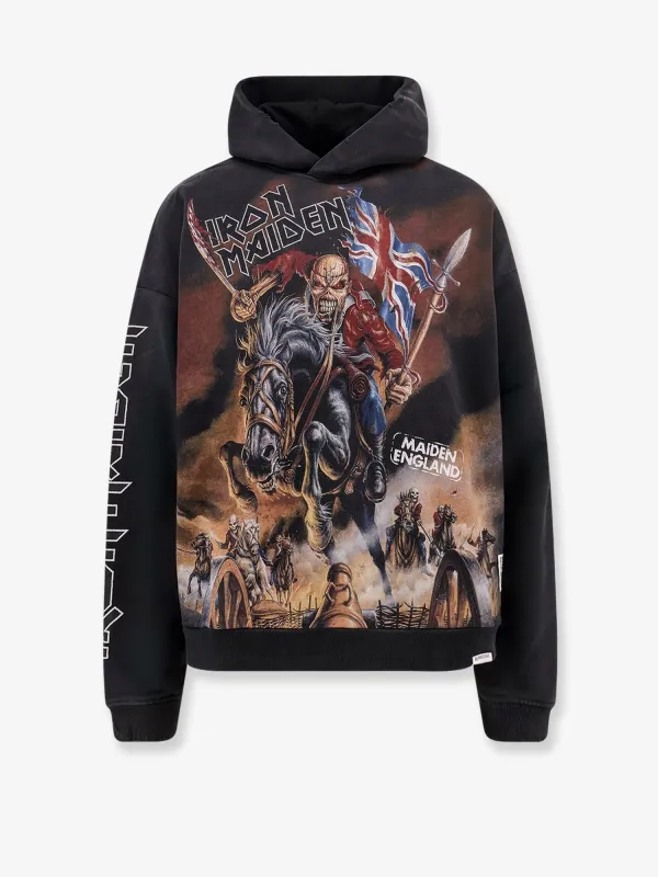 Represent Iron Maiden X Steed cotton sweatshirt sold by Siebentaschen