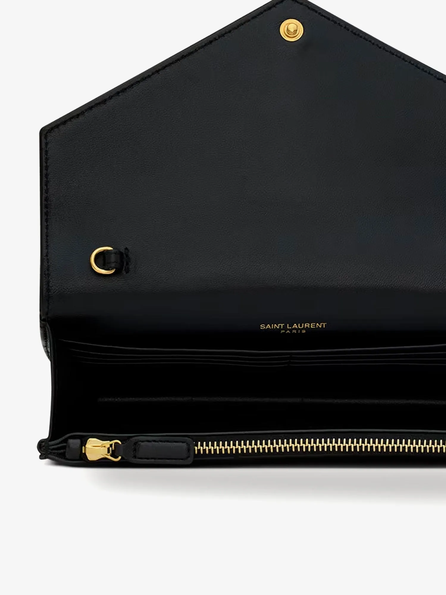 Saint Laurent Envelope matelassé lather shoulder bag sold by Siebentaschen product image thumbnail 4