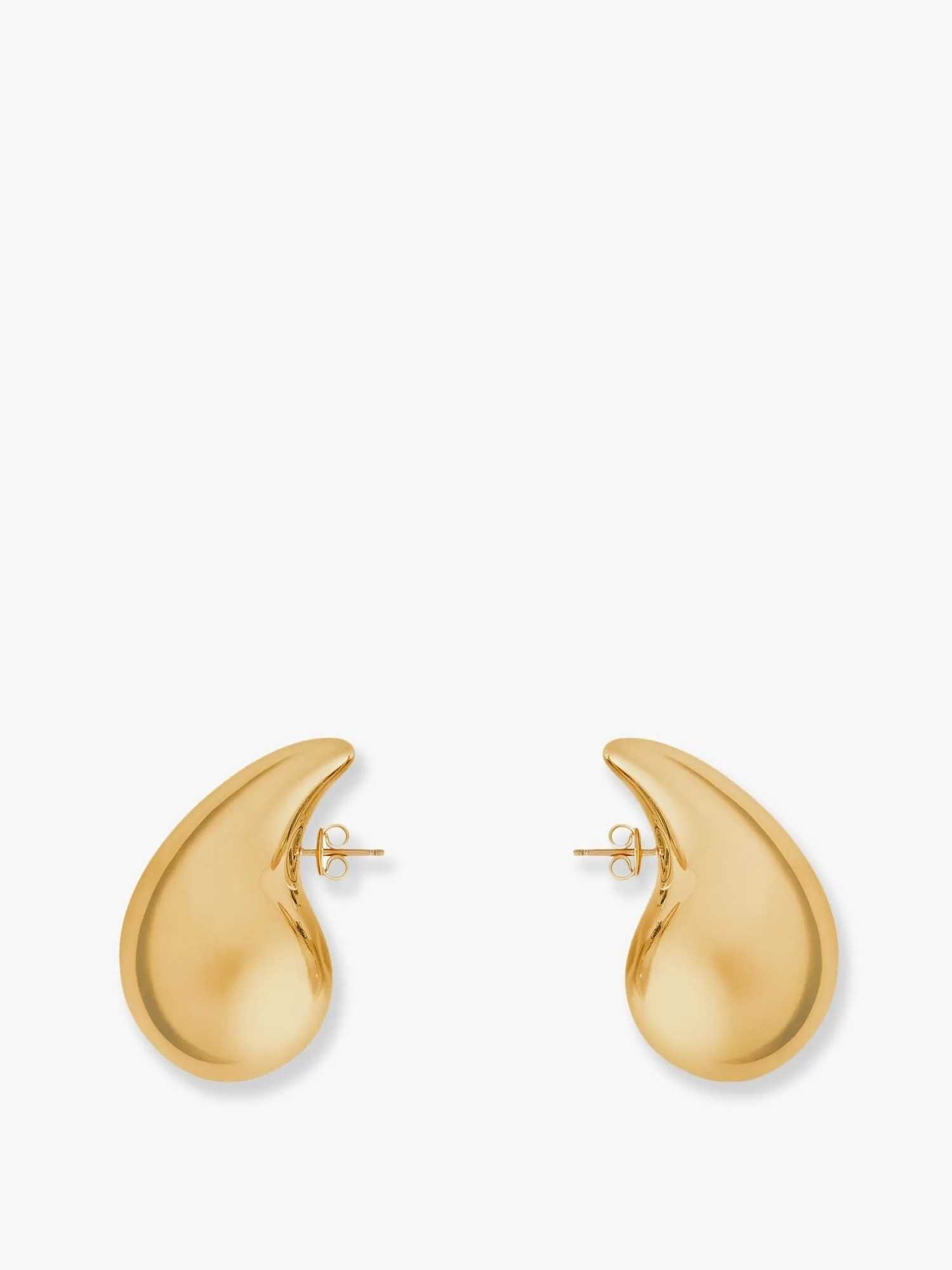 Bottega Veneta 925 stearling silver earrings sold by Siebentaschen