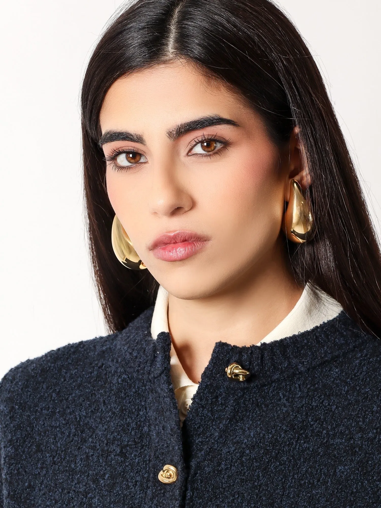 Bottega Veneta 925 stearling silver earrings sold by Siebentaschen product image thumbnail 2