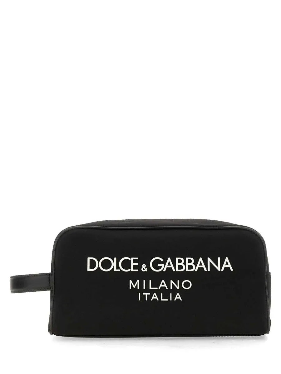 Dolce & Gabbana NECESSAIRE WITH LOGO sold by Siebentaschen