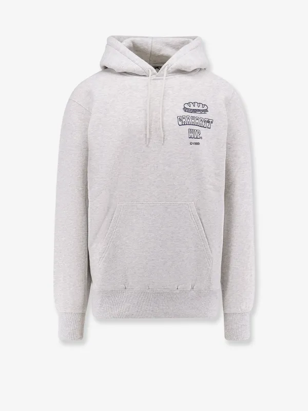 Carhartt Wip Hooded Sandwich cotton sweatshirt sold by Siebentaschen