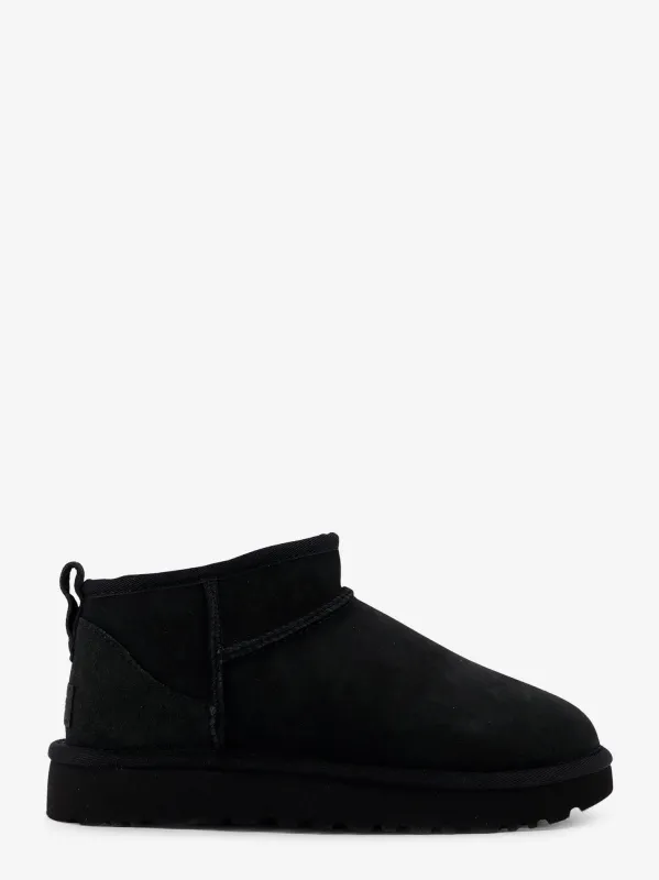 Ugg Classic Ultra Mini suede ankle boots sold by Siebentaschen