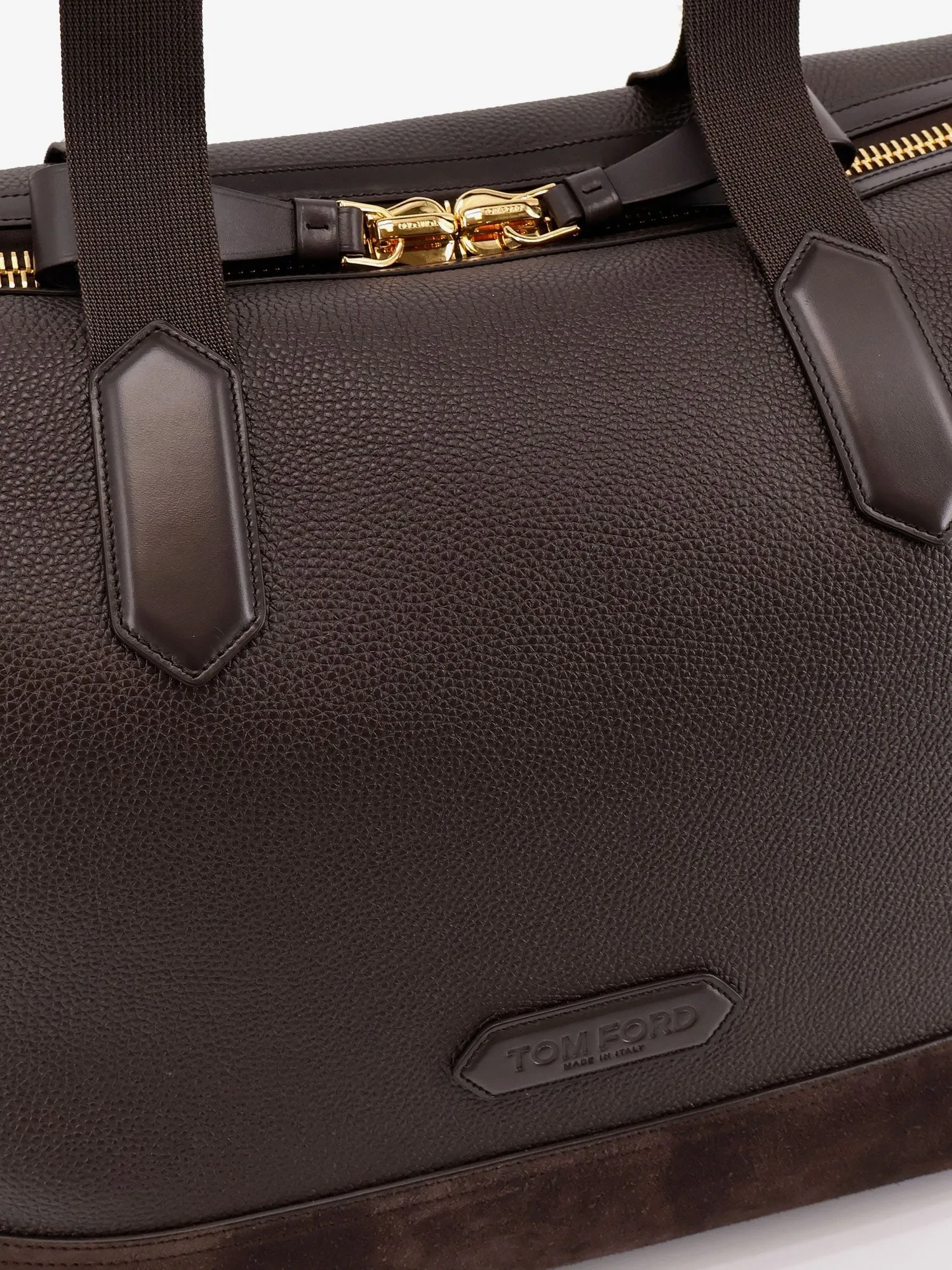 TOM FORD Leather travel bag with suede inserts sold by Siebentaschen product image thumbnail 5