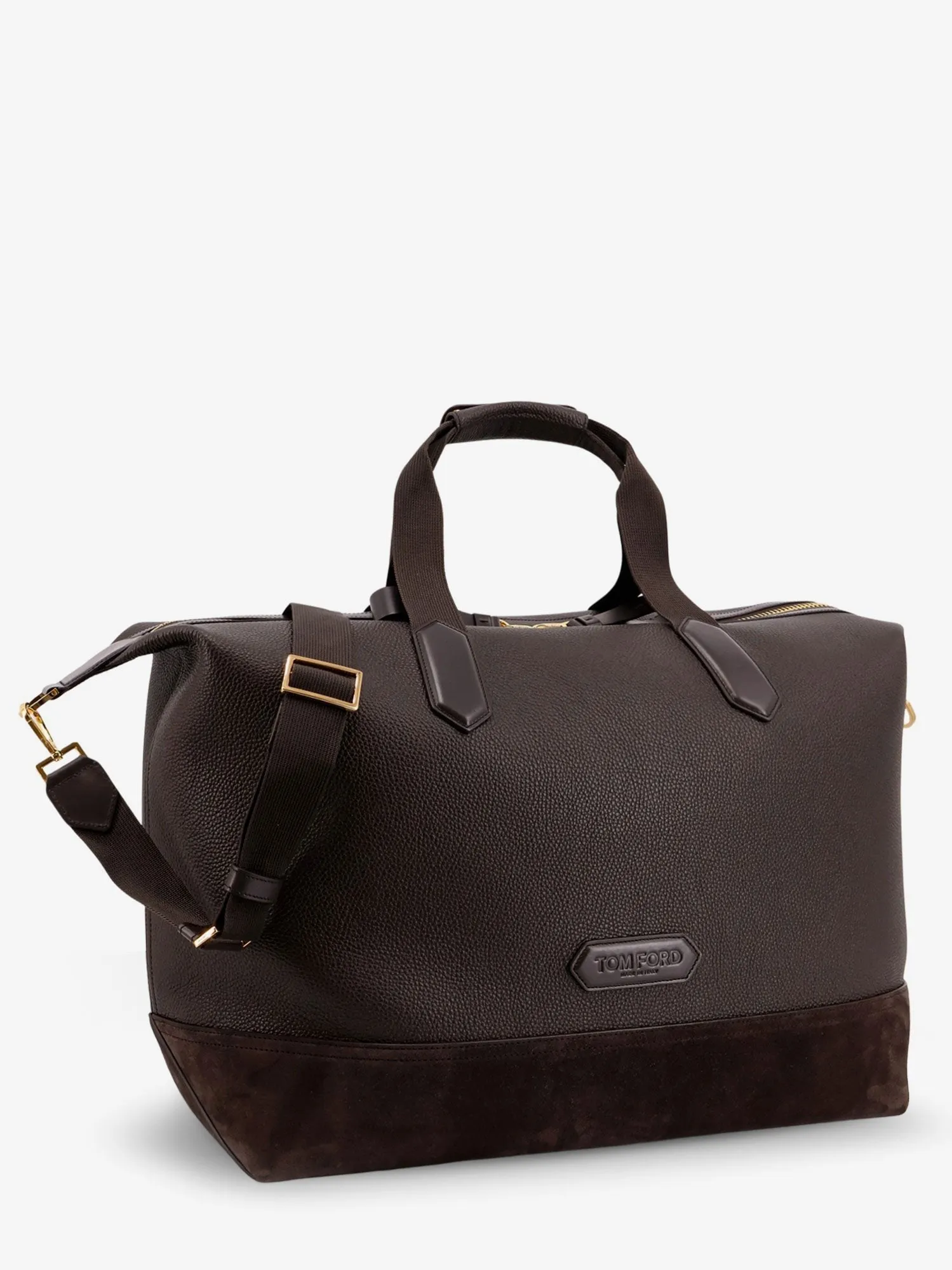 TOM FORD Leather travel bag with suede inserts sold by Siebentaschen product image thumbnail 3
