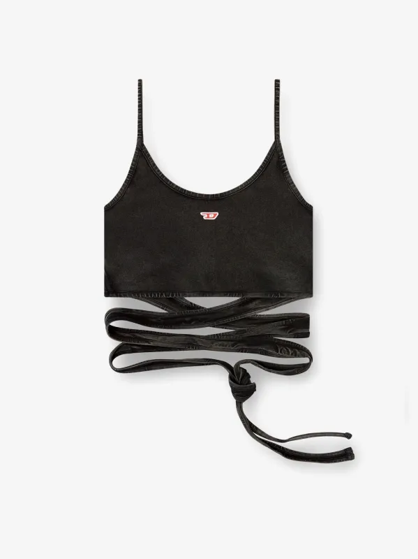 Diesel T-Leya stretch cotton top sold by Siebentaschen