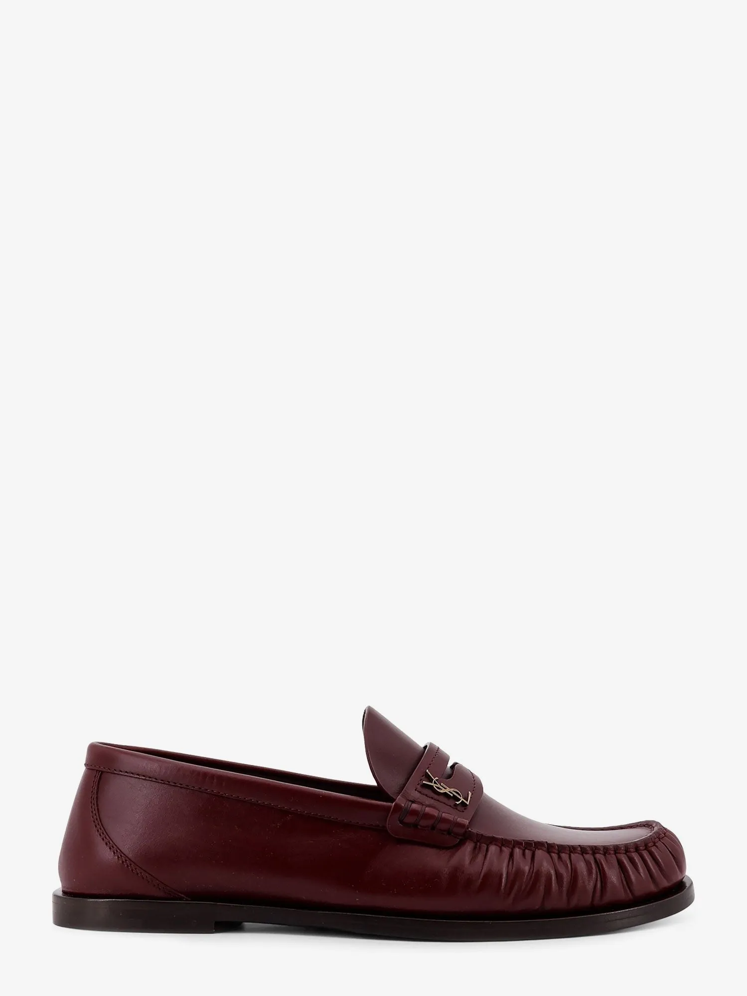 Saint Laurent Laurent 05 Moc leather loafers sold by Siebentaschen