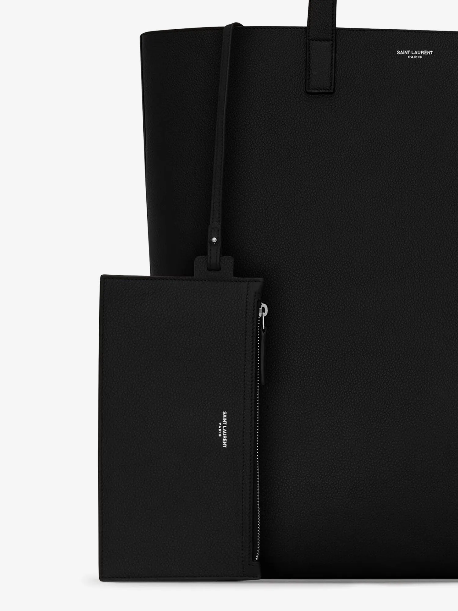 Saint Laurent North/South leather tote bag sold by Siebentaschen product image thumbnail 4