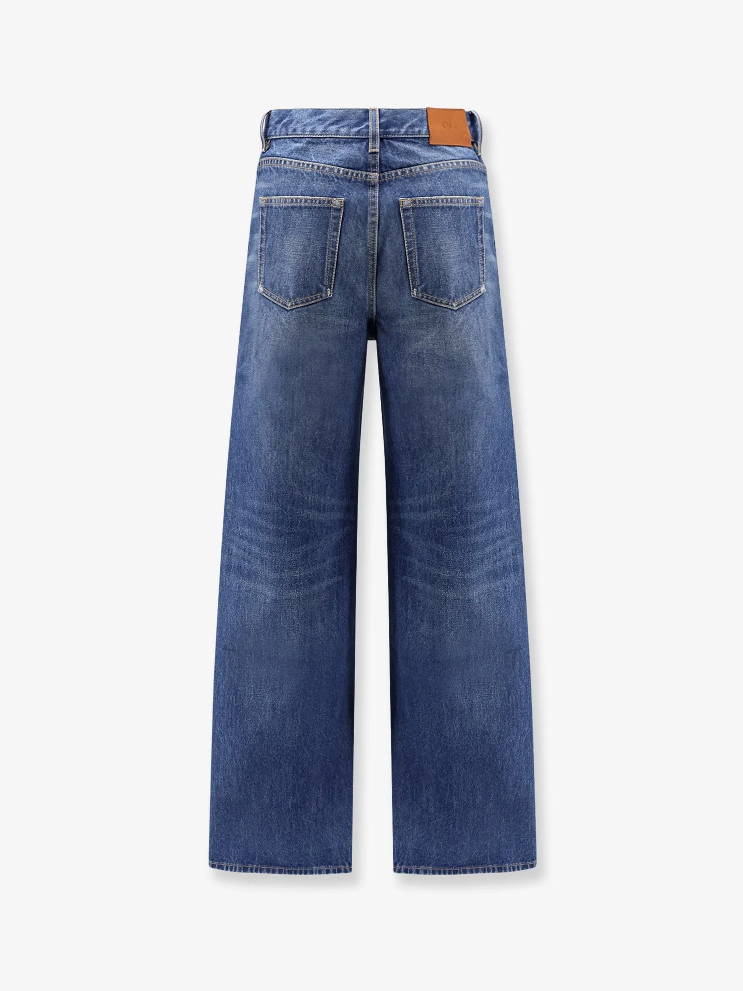 CHLOE' Jeans with leather logo tag sold by Siebentaschen product image thumbnail 2