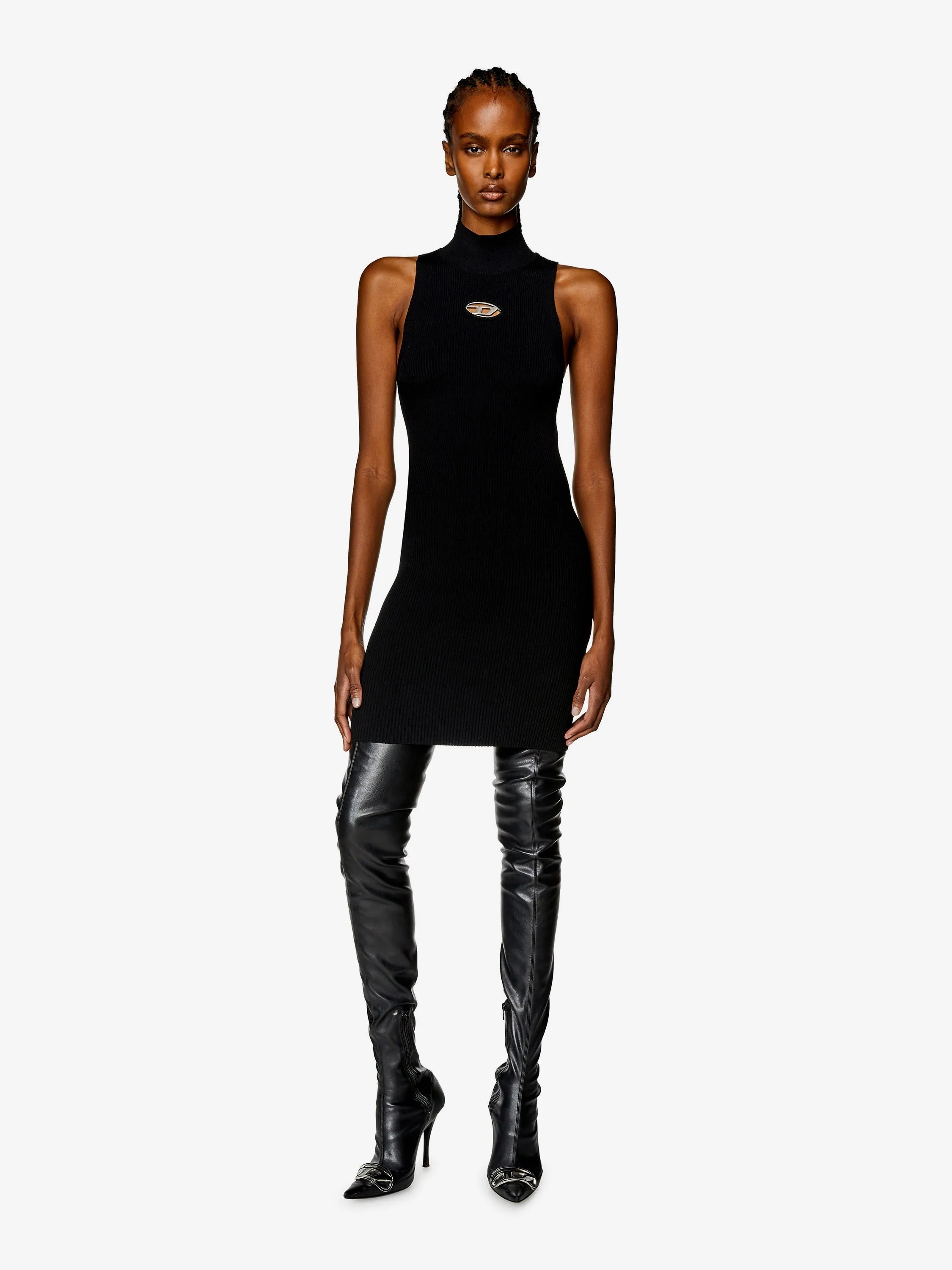 Diesel M-Onervax viscose blend short dress sold by Siebentaschen product image thumbnail 2