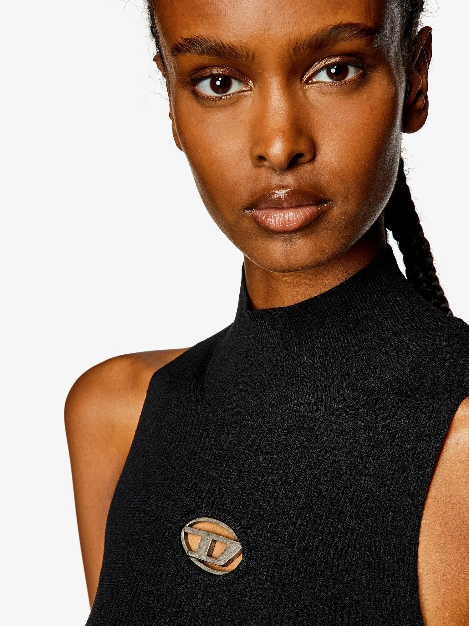 Diesel M-Onervax viscose blend short dress sold by Siebentaschen product image thumbnail 4