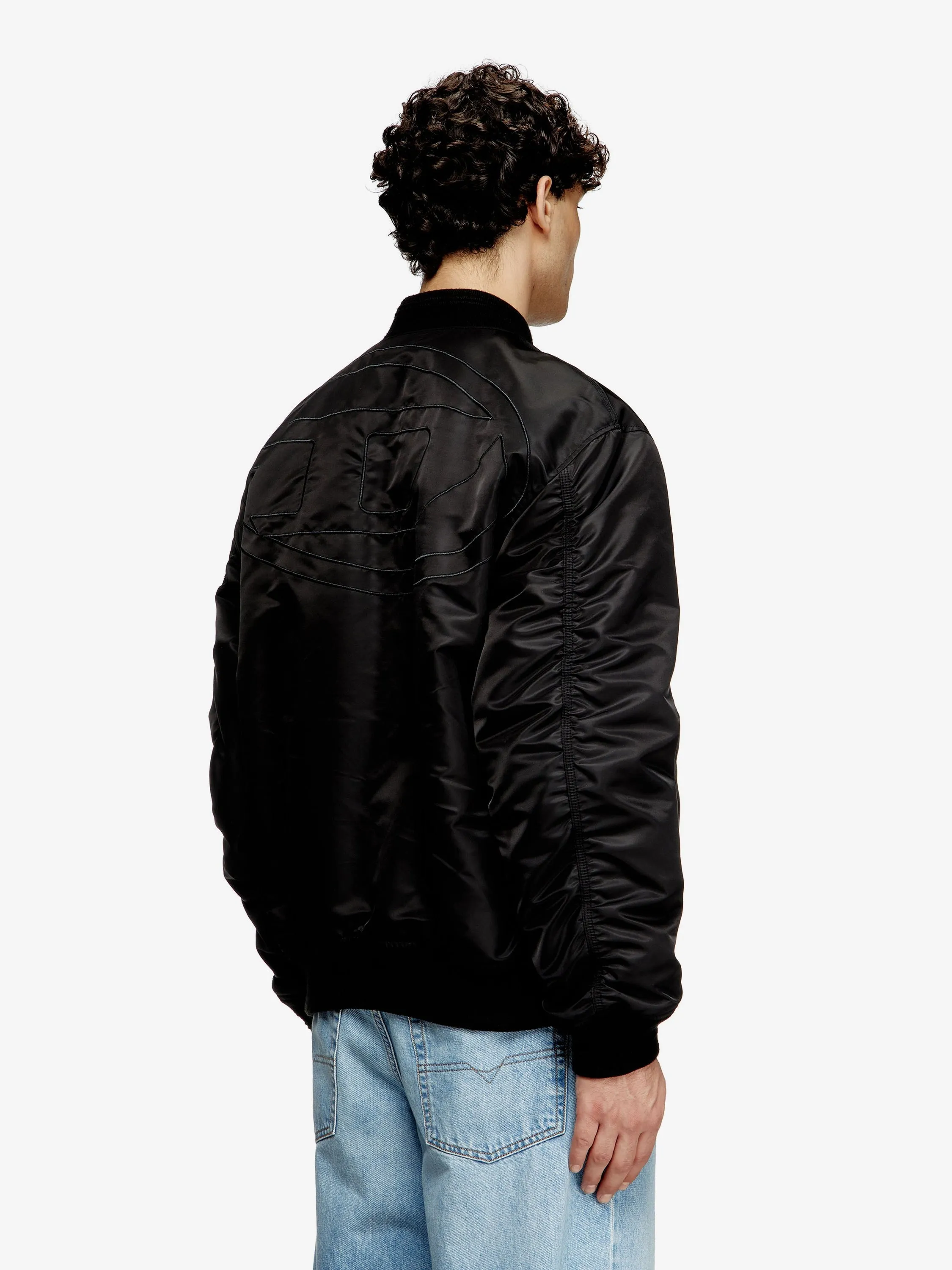 Diesel J-Held nylon revesible bomber jacket sold by Siebentaschen product image thumbnail 4