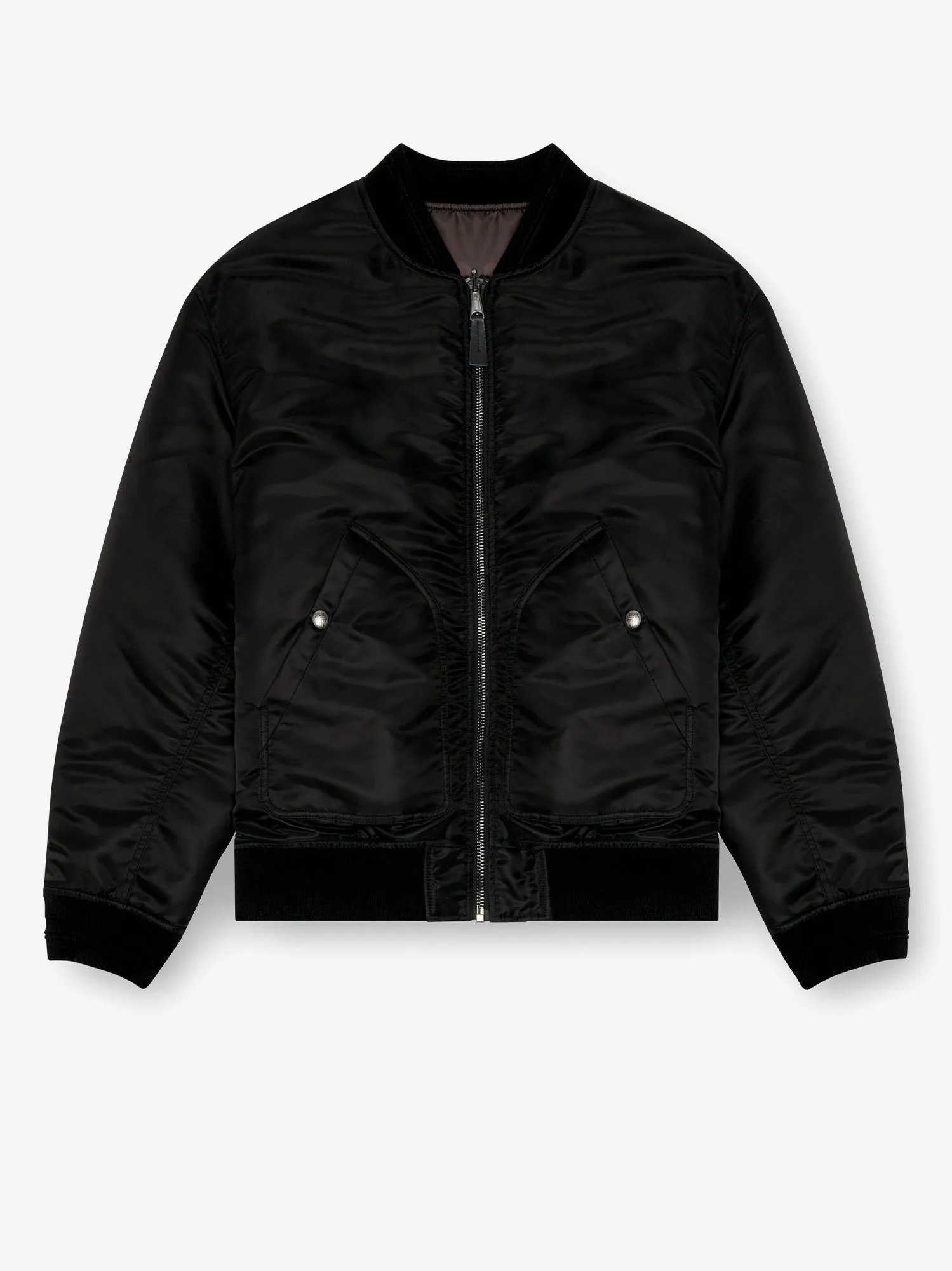 Diesel J-Held nylon revesible bomber jacket sold by Siebentaschen