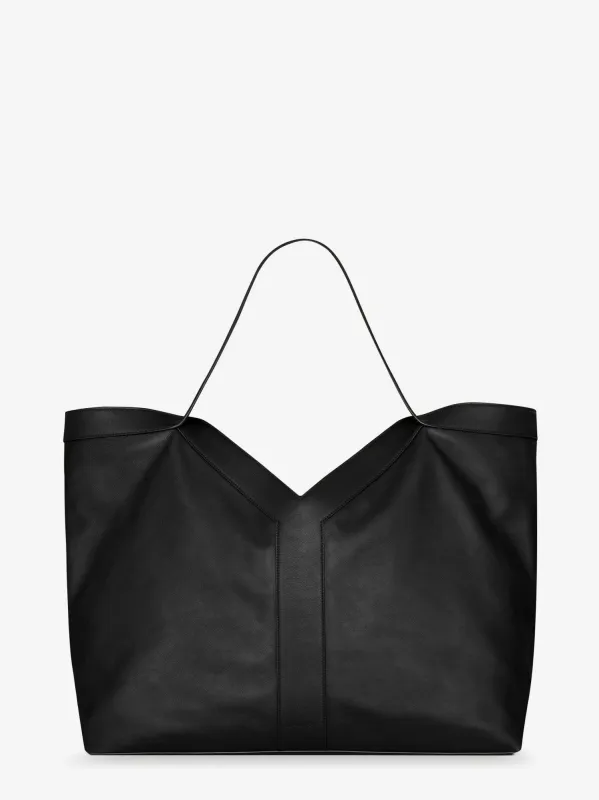 Saint Laurent Y Oversize leather tote bag sold by Siebentaschen