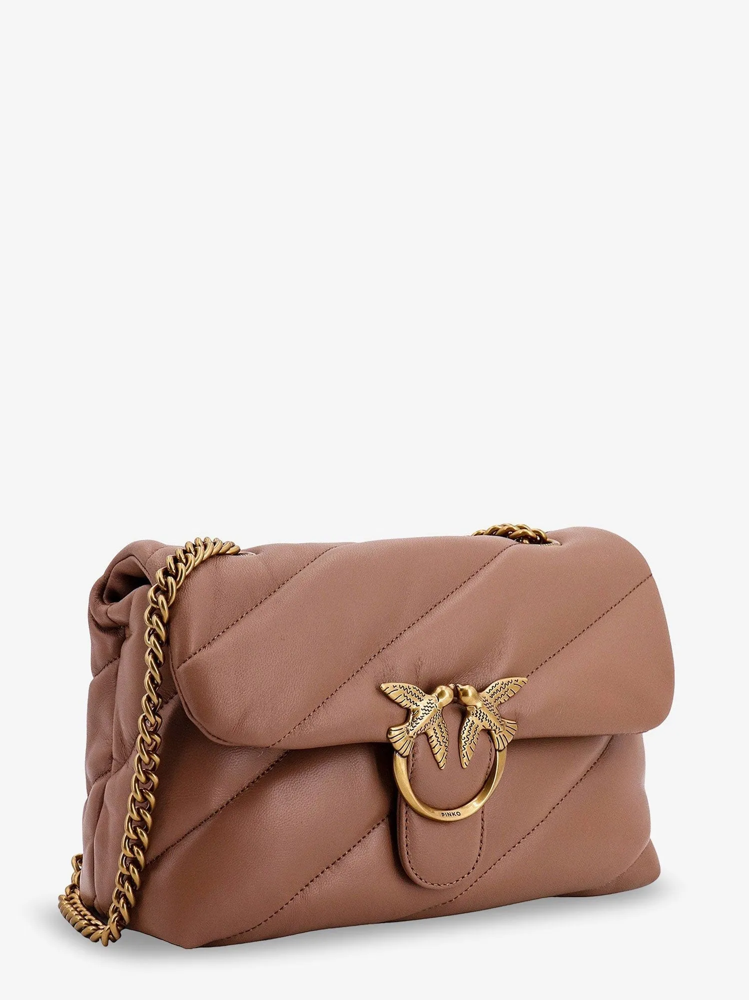 Pinko Love Puff Classic matelassé leather shoulder bag sold by Siebentaschen product image thumbnail 3