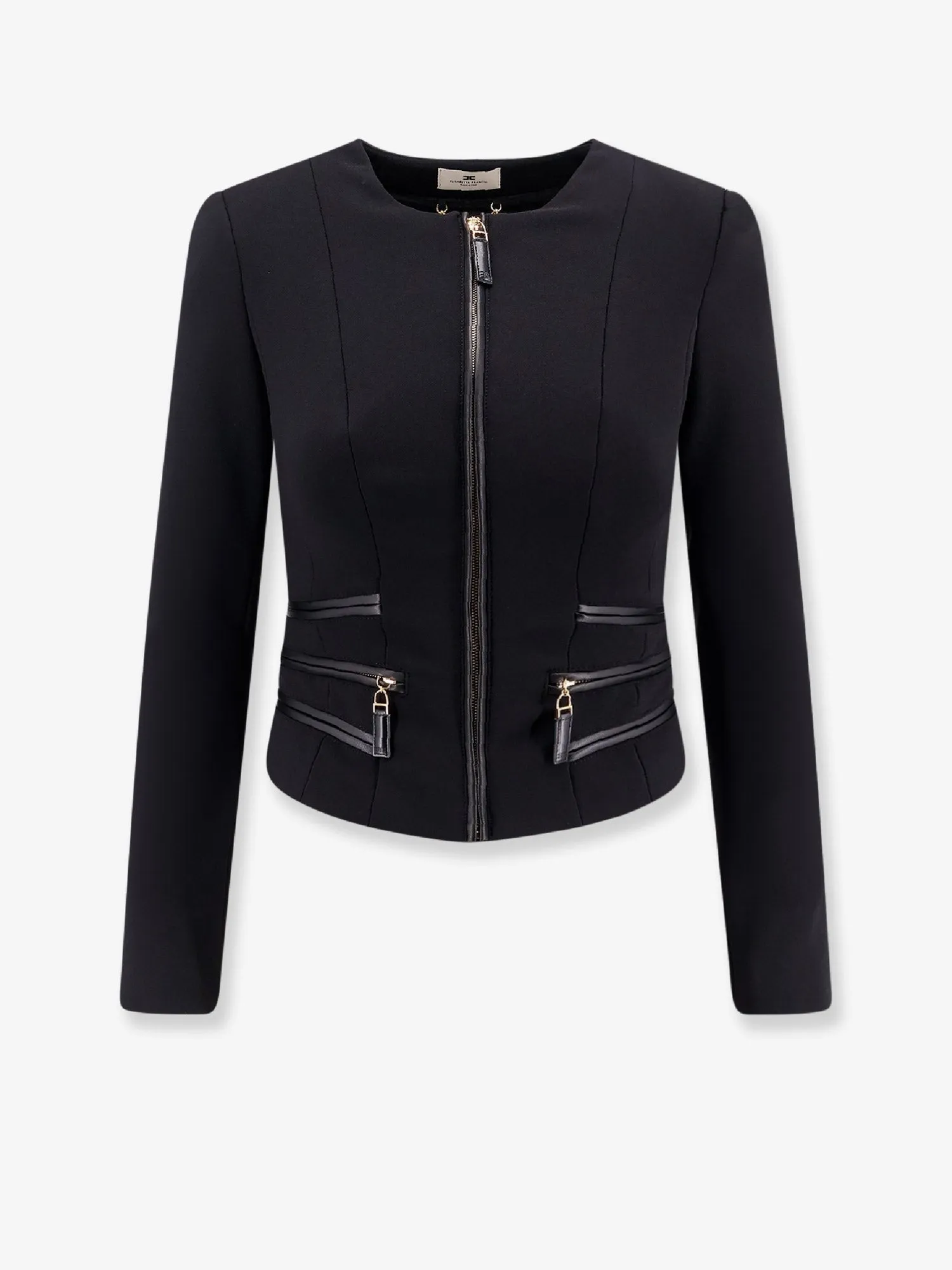 Elisabetta Franchi Blazer with pockets and zip sold by Siebentaschen