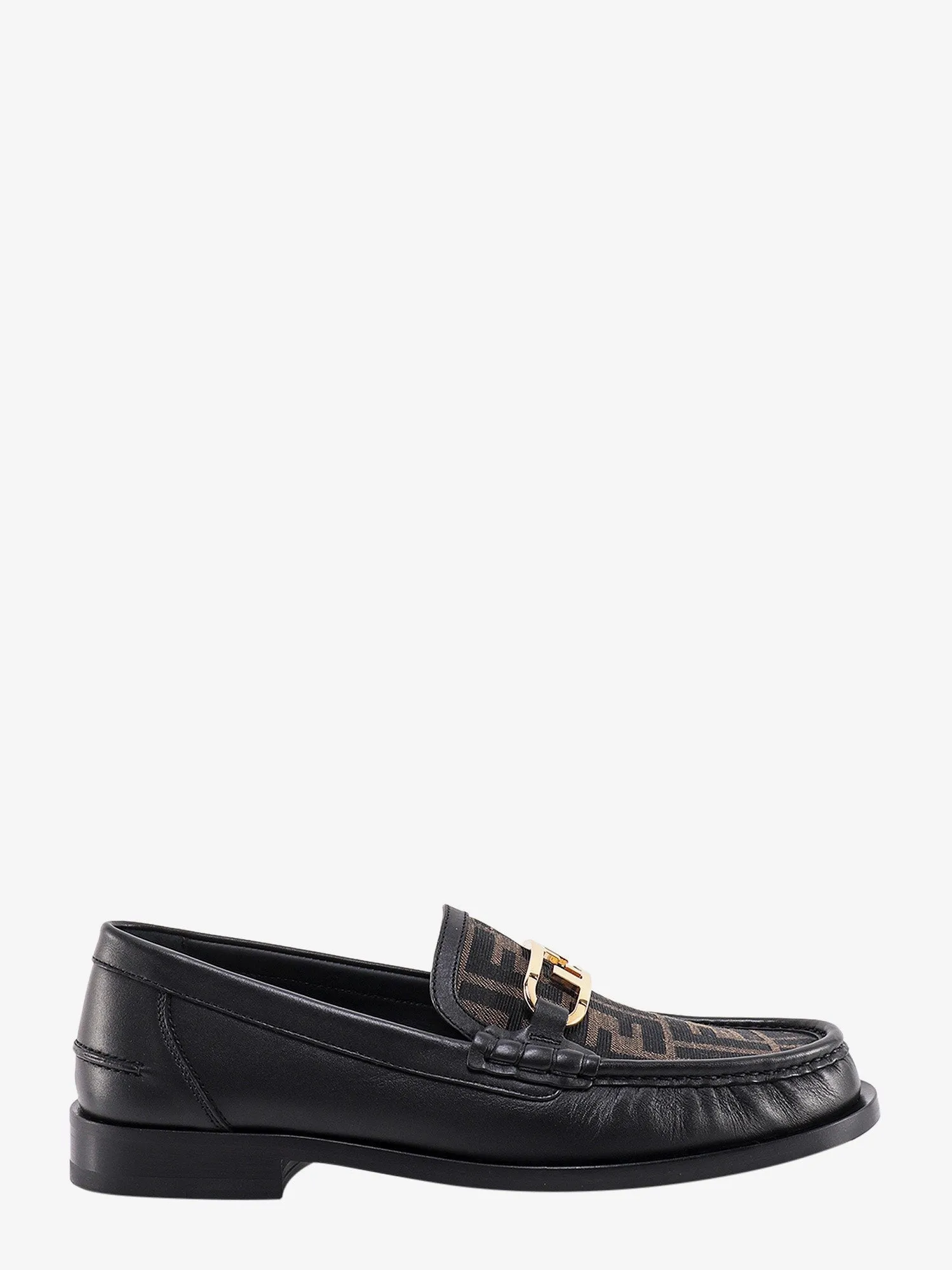 Fendi Fendi O' Lock leather loafer with FF insert sold by Siebentaschen