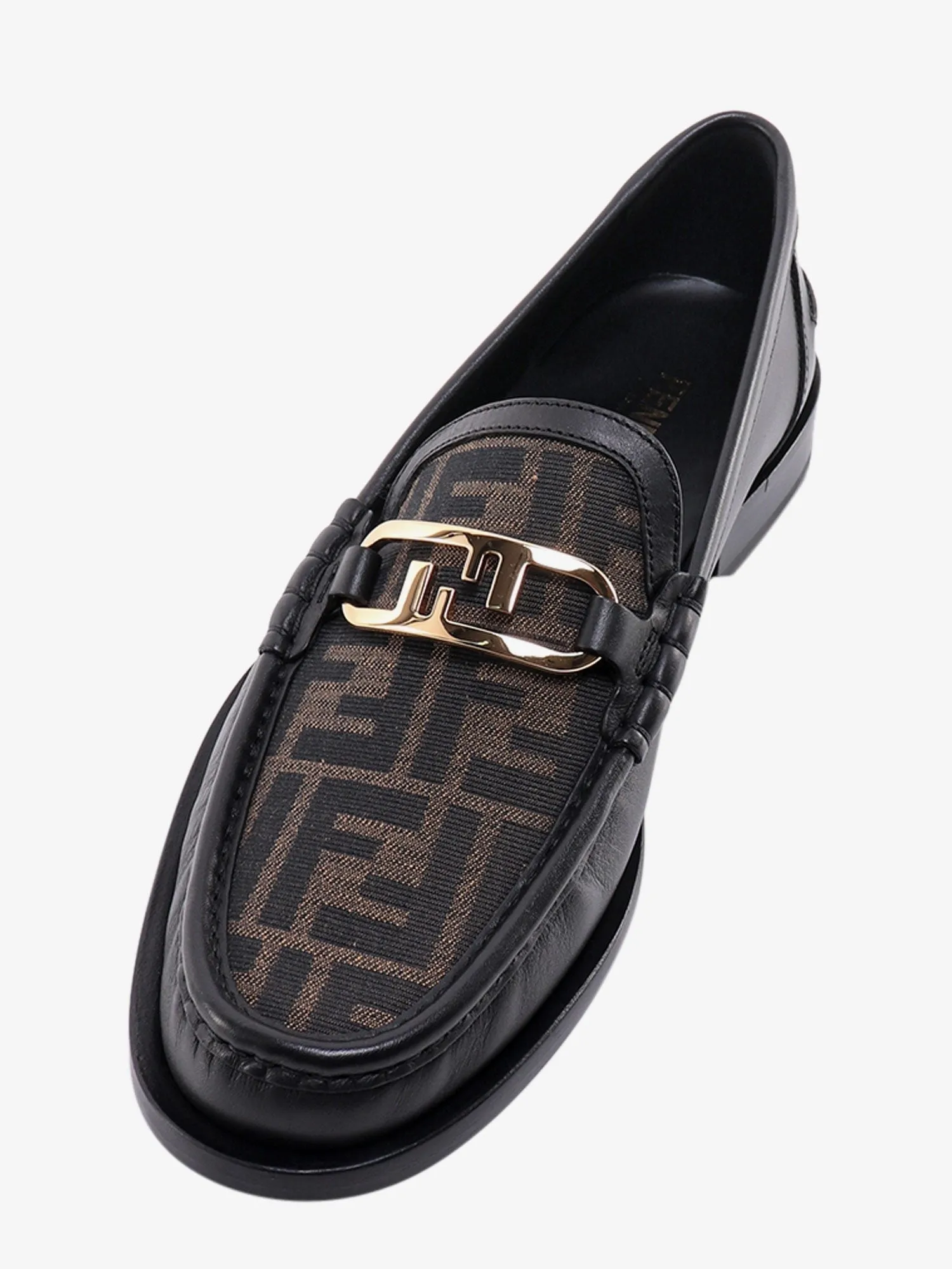 Fendi Fendi O' Lock leather loafer with FF insert sold by Siebentaschen product image thumbnail 5