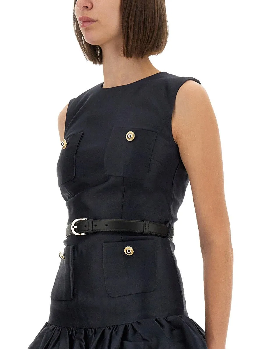 SELF-PORTRAIT TAFFETA MINI DRESS sold by Siebentaschen product image thumbnail 4