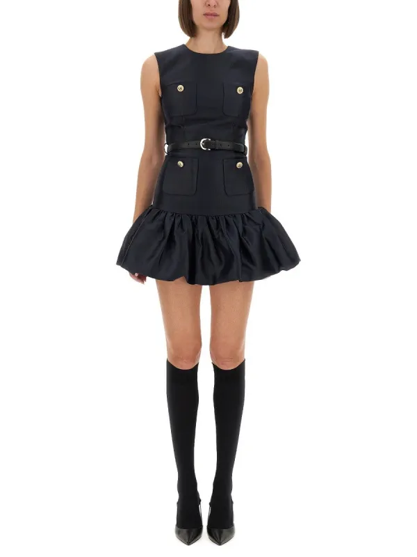 SELF-PORTRAIT TAFFETA MINI DRESS sold by Siebentaschen
