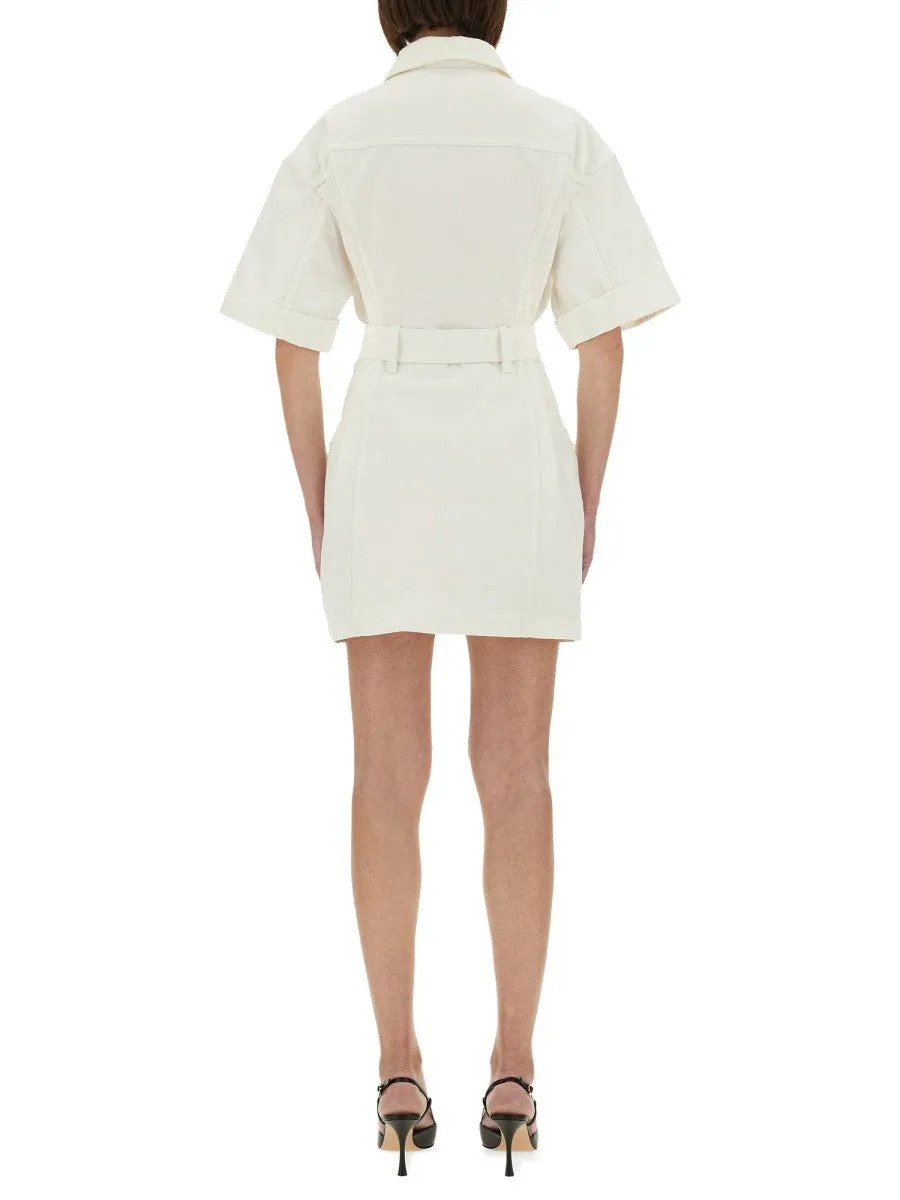 Balmain COTTON GABARDINE SHORT DRESS sold by Siebentaschen product image thumbnail 3