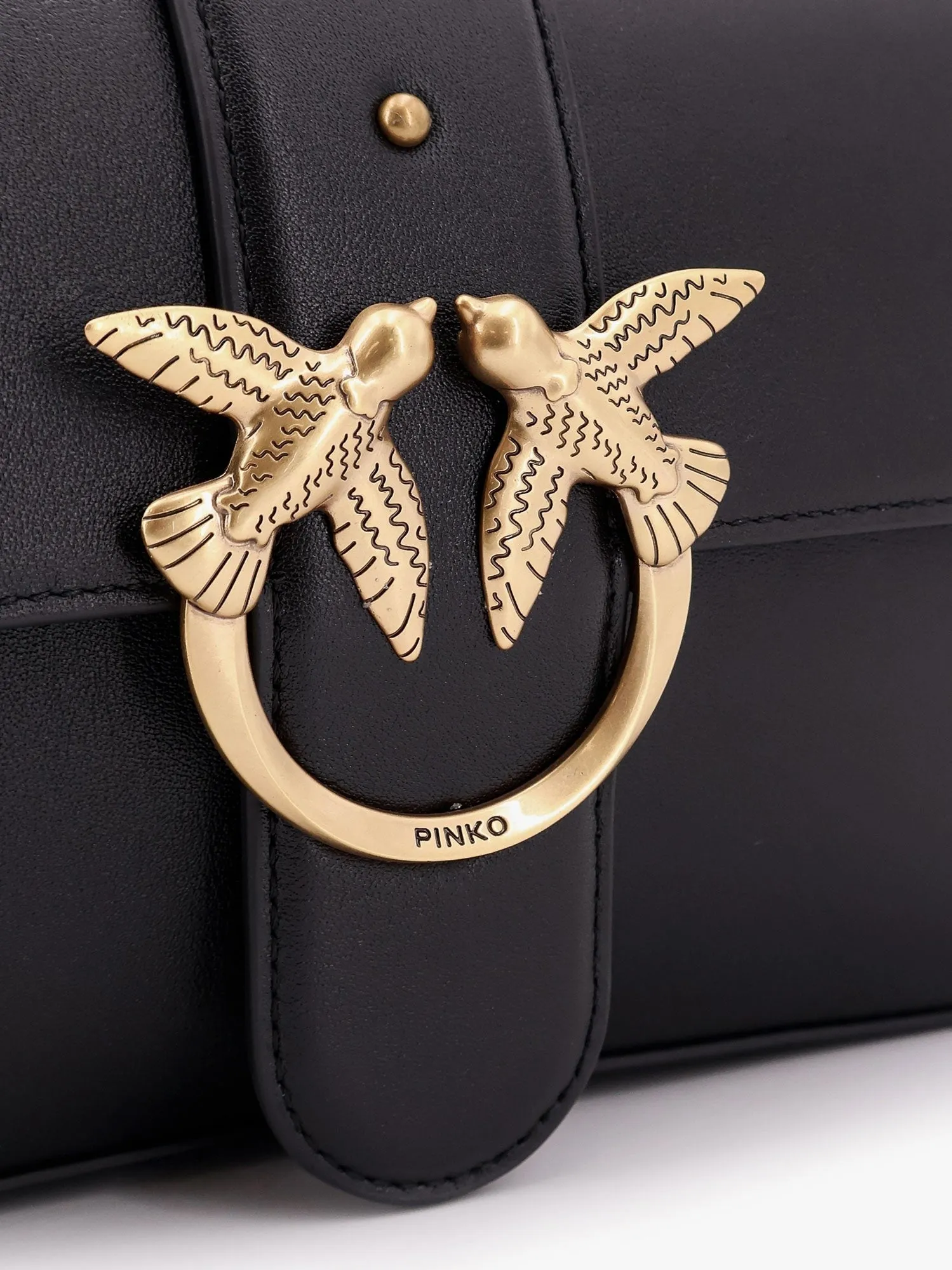 Pinko Love one classic leather shoulder bag sold by Siebentaschen product image thumbnail 5