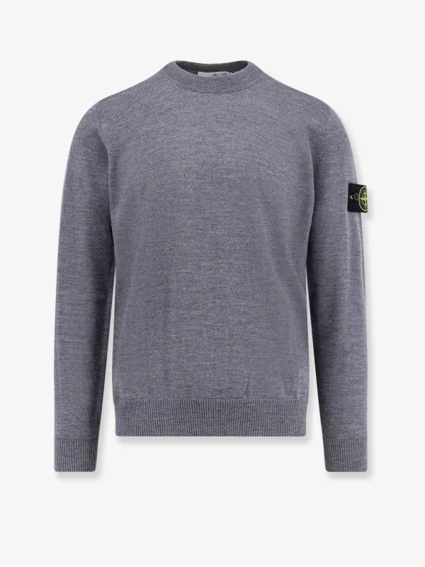 Stone Island Certified virgin wool sweater sold by Siebentaschen