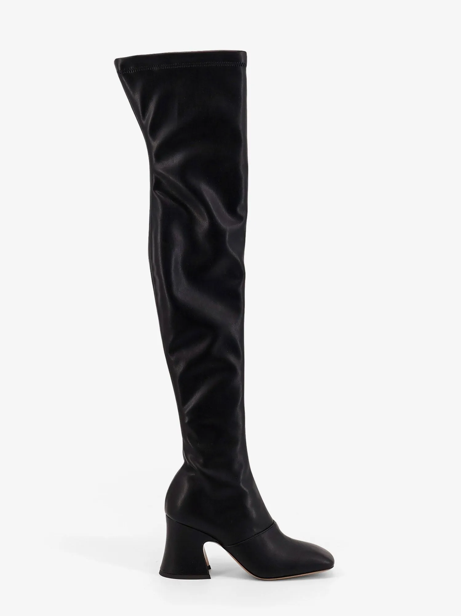 CHLOE' Janis Over The Knee leather boots sold by Siebentaschen