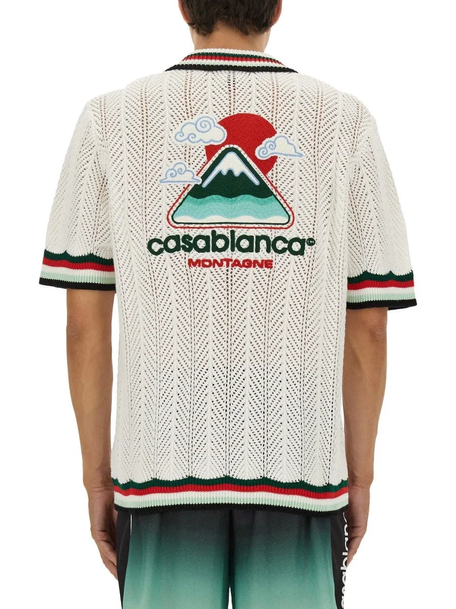 CASABLANCA CROCHET SHIRT "ONDULEE MOUNTAINS" sold by Siebentaschen product image thumbnail 3