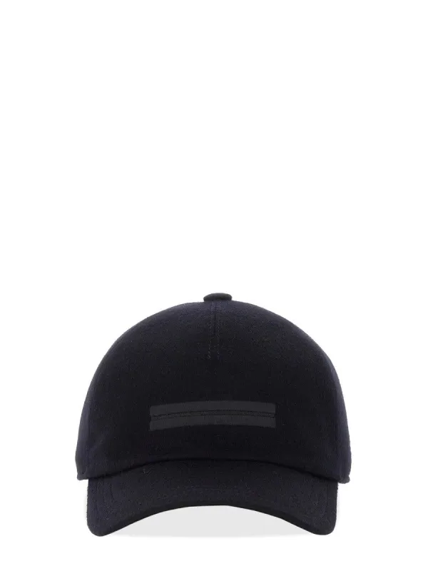 Zegna BASEBALL HAT WITH LOGO sold by Siebentaschen