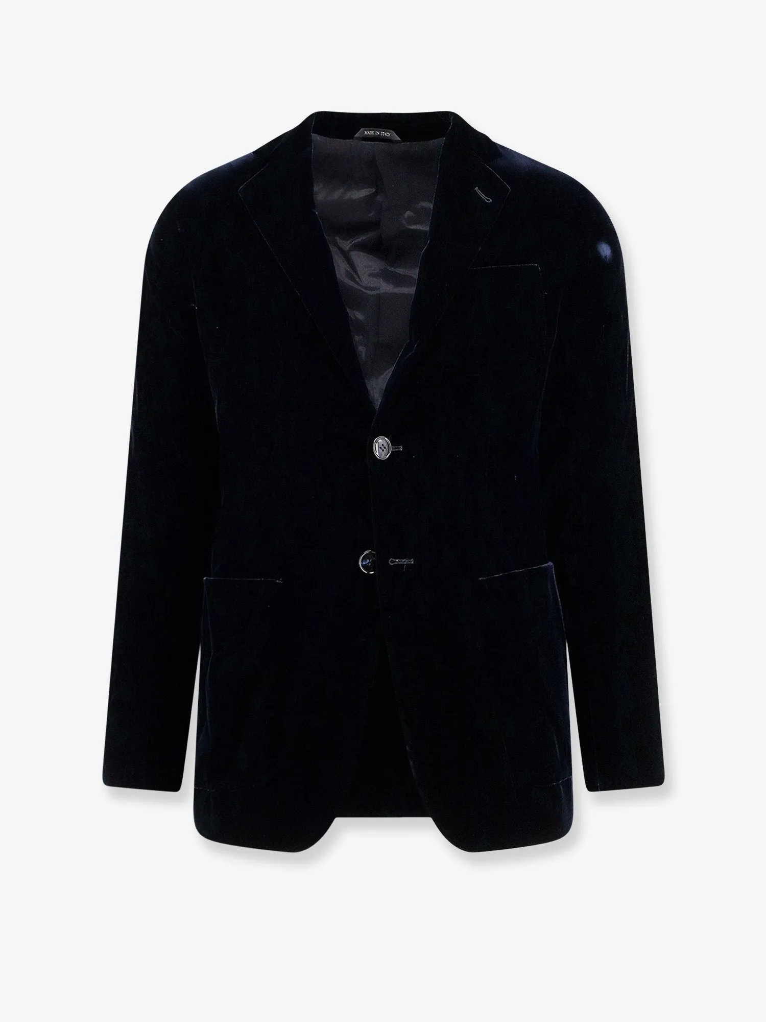 Giorgio Armani Upton velvet blazer sold by Siebentaschen