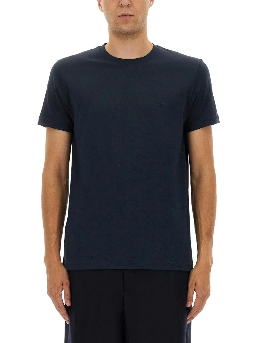 Giorgio Armani CREWNECK COTTON T-SHIRT sold by Siebentaschen