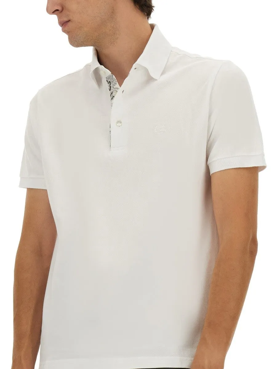 Etro POLO SHIRT WITH EMBROIDERED PEGASUS sold by Siebentaschen product image thumbnail 4