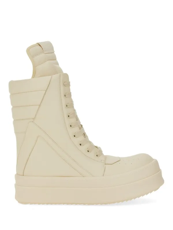 RICK OWENS "CONCORDIANS" LEATHER SNEAKER sold by Siebentaschen