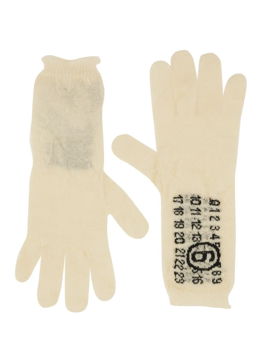 MM6 MAISON MARGIELA WOOL GLOVES. sold by Siebentaschen