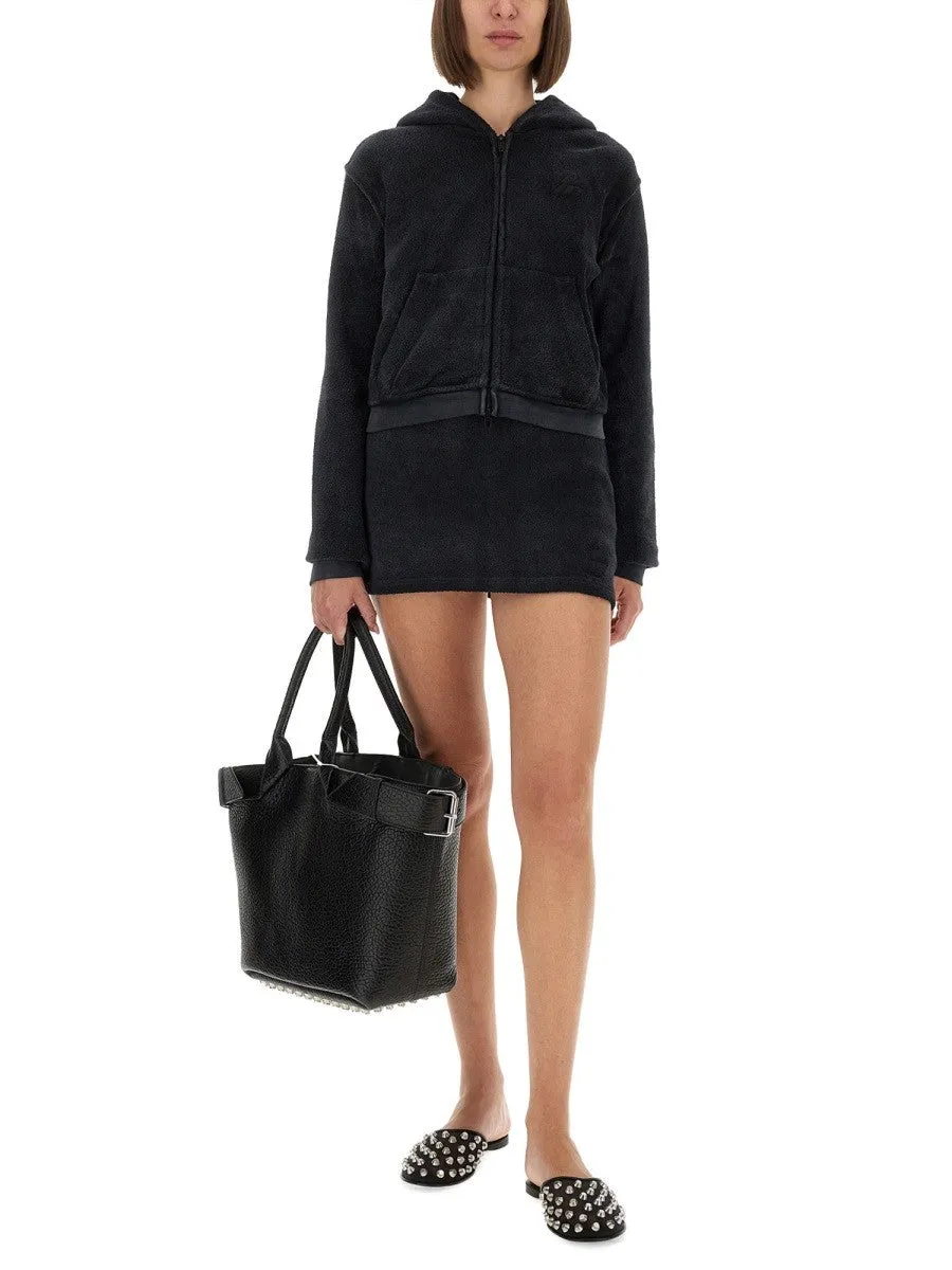 Alexander Wang COTTON TERRY SWEATSHIRT WITH ZIPPER sold by Siebentaschen product image thumbnail 2