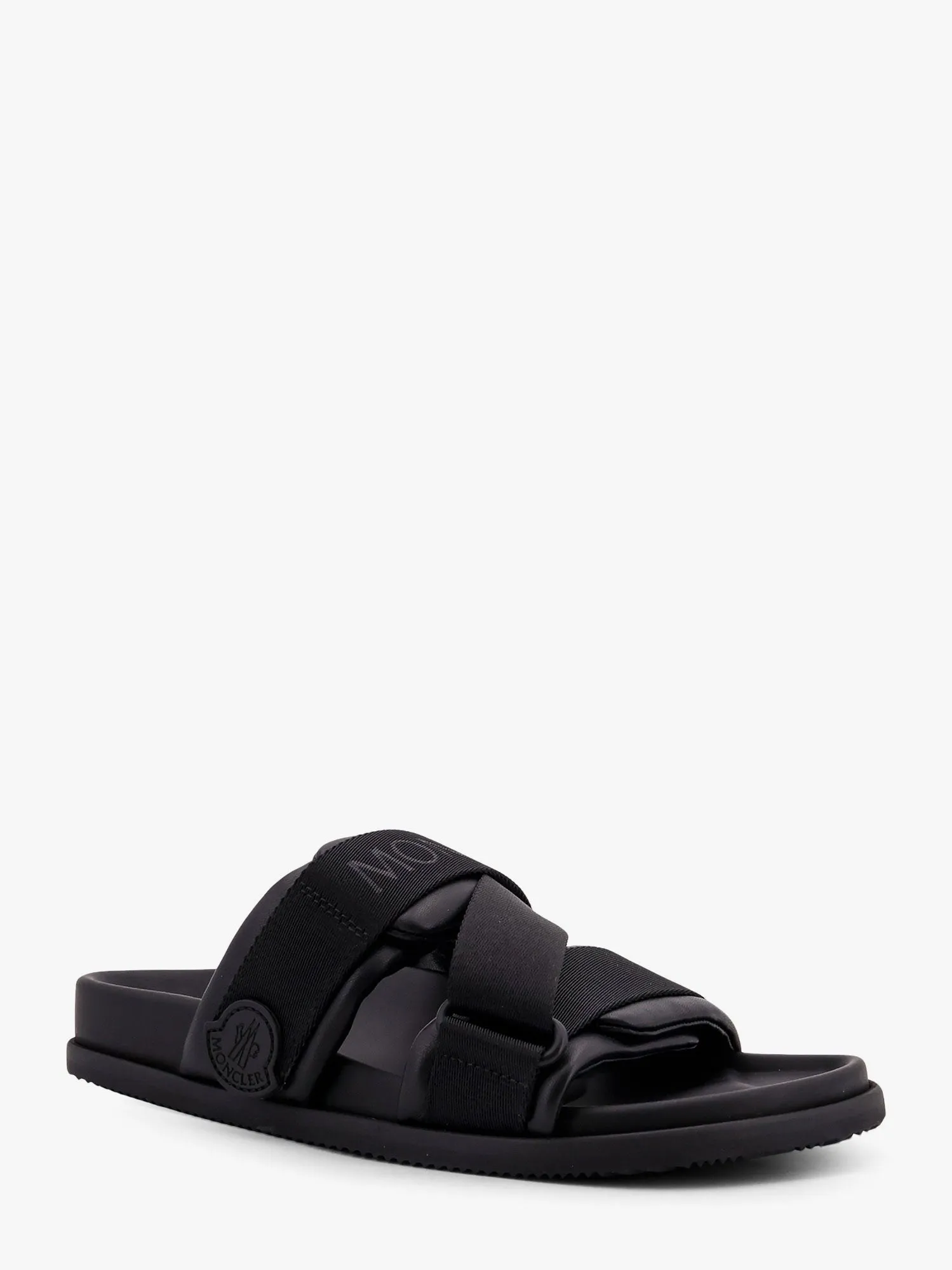 Moncler Mon summer leather sandals with nylon details sold by Siebentaschen product image thumbnail 2