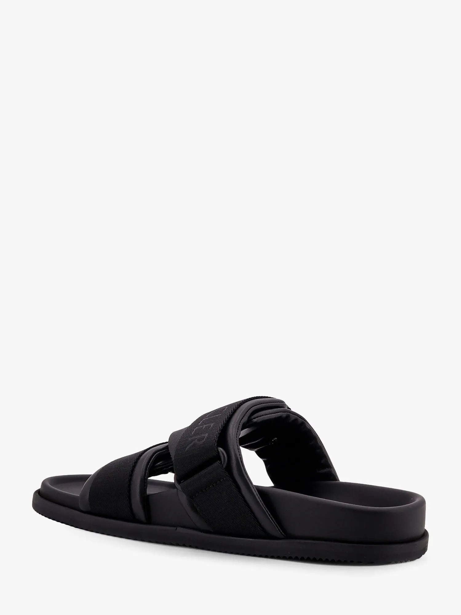 Moncler Mon summer leather sandals with nylon details sold by Siebentaschen product image thumbnail 3