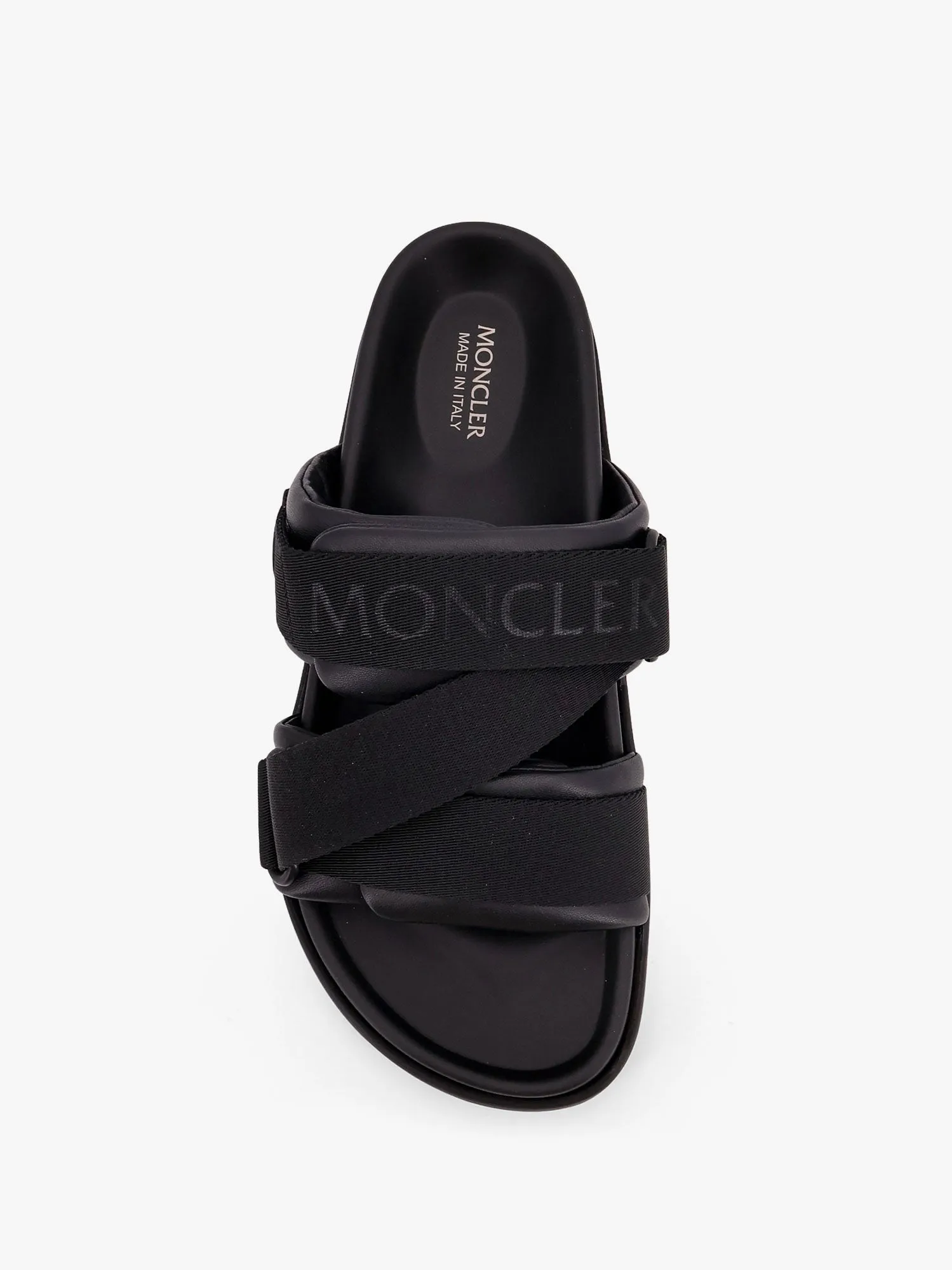 Moncler Mon summer leather sandals with nylon details sold by Siebentaschen product image thumbnail 5