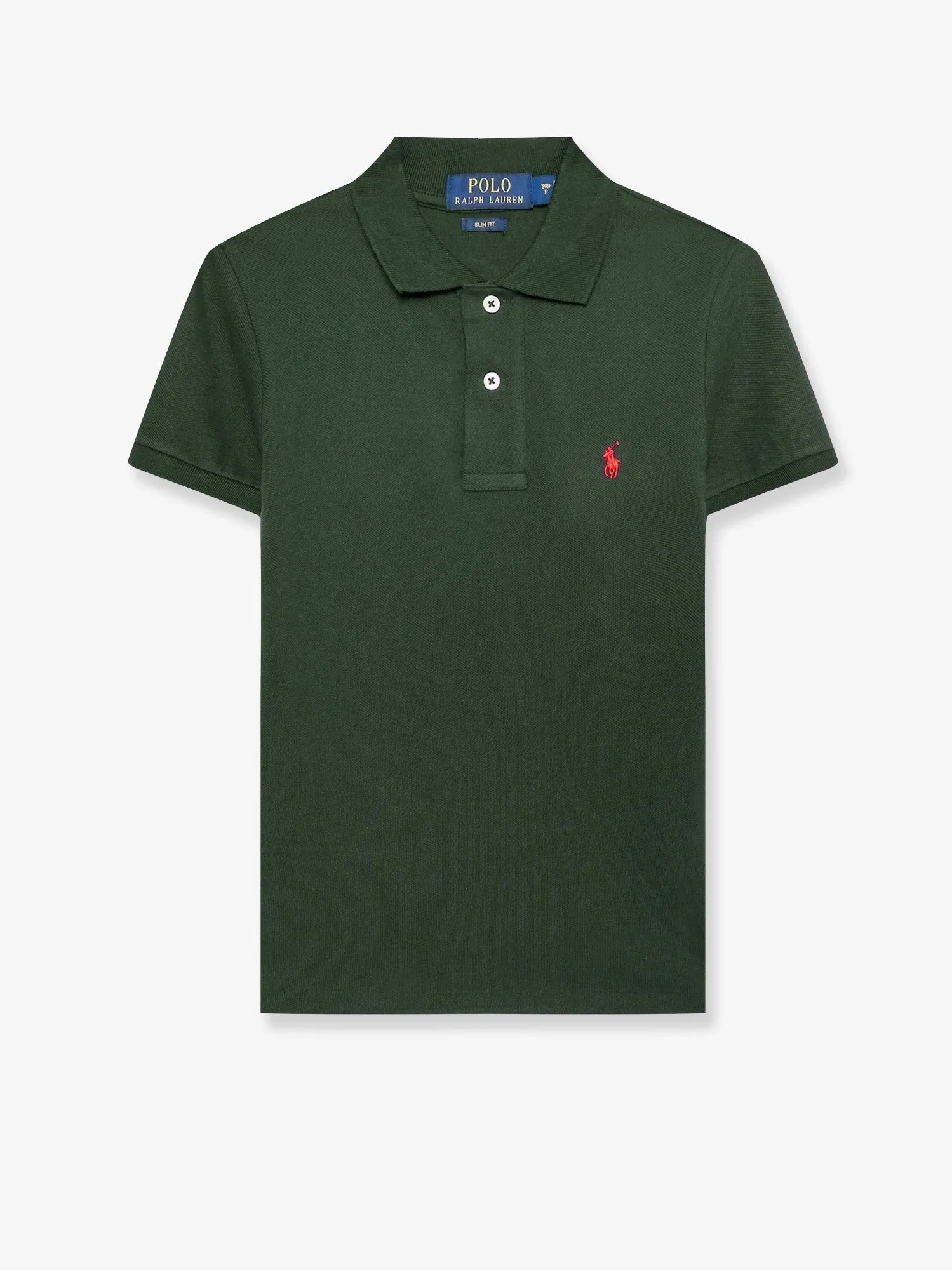 Polo Ralph Lauren Cotton polo shirt with embroidered logo sold by Siebentaschen