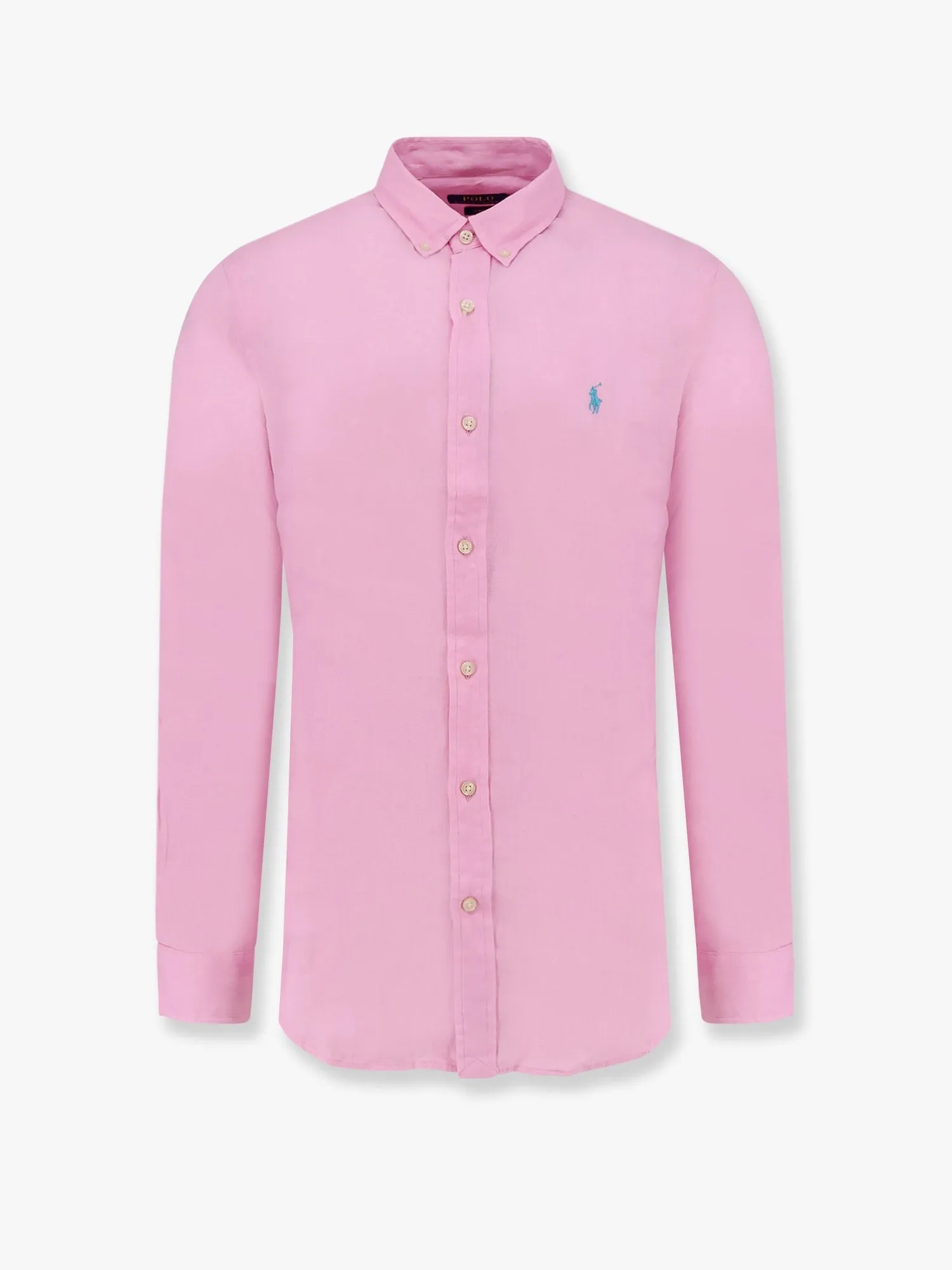 Polo Ralph Lauren Linen shirt with logo embroidery sold by Siebentaschen