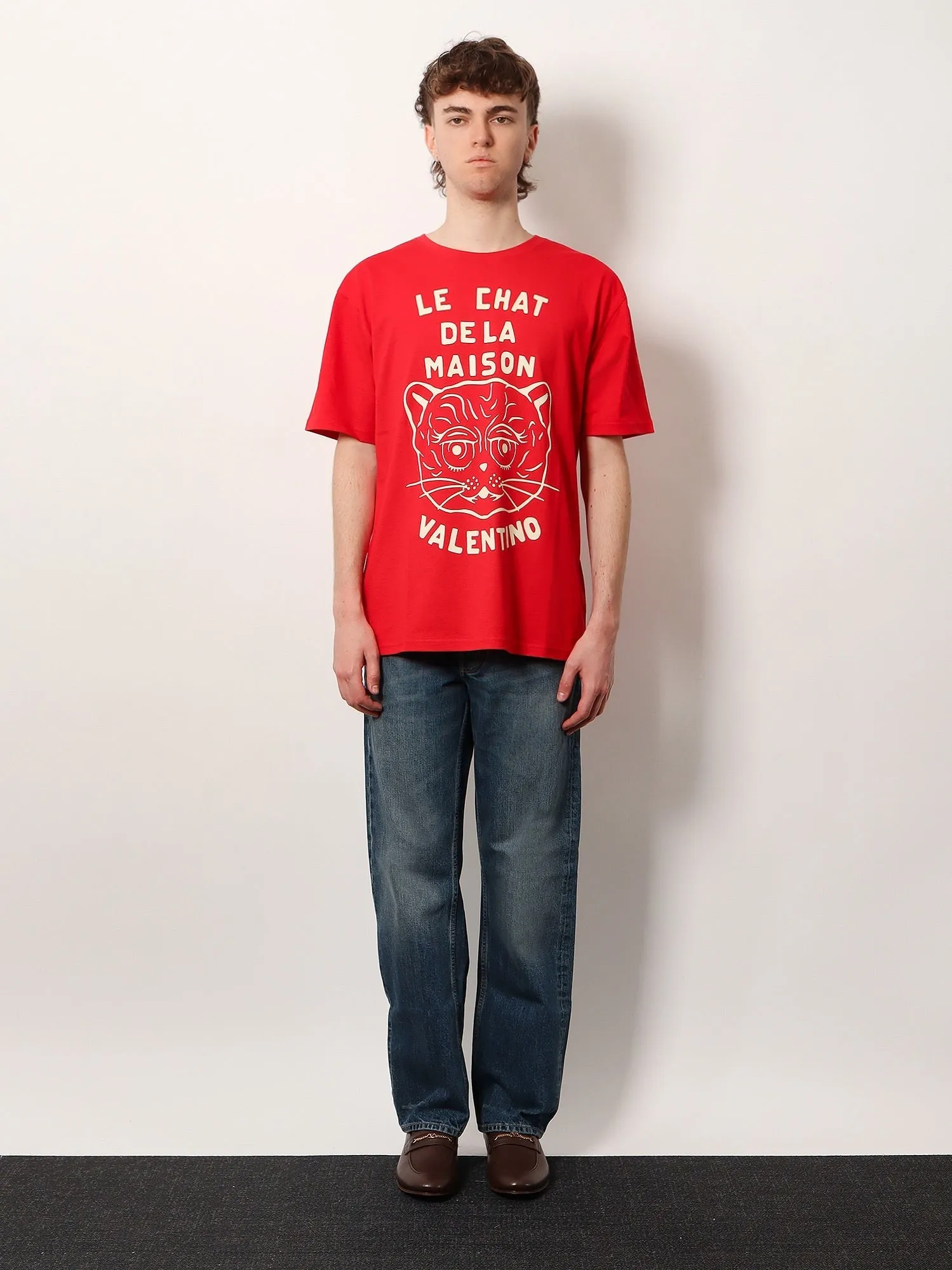 Valentino Le Chat de la Maison cotton T-shirt sold by Siebentaschen product image thumbnail 3