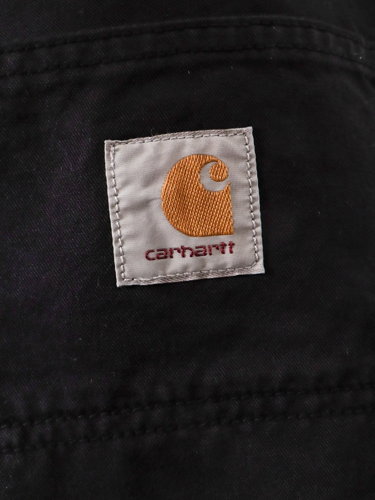 Carhartt Wip Single knee cotton bermuda shorts with logo patch sold by Siebentaschen product image thumbnail 3