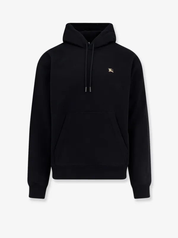 Burberry Cotton sweatshirt with logo embroidery sold by Siebentaschen