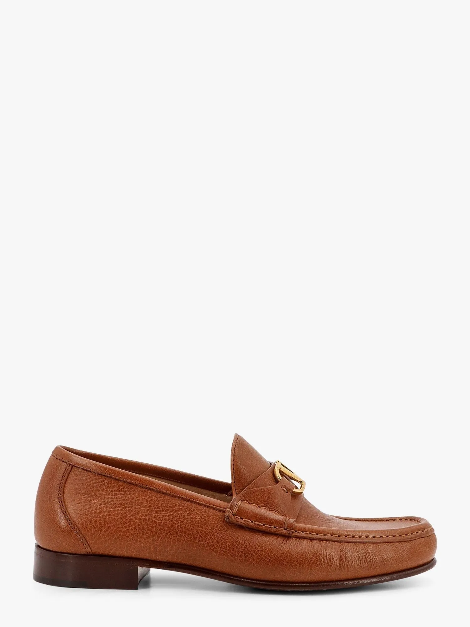 Valentino Garavani Vlogo leather loafer sold by Siebentaschen
