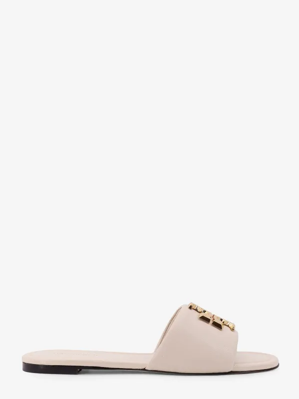 Tory Burch Eleanor leather flat sandals sold by Siebentaschen