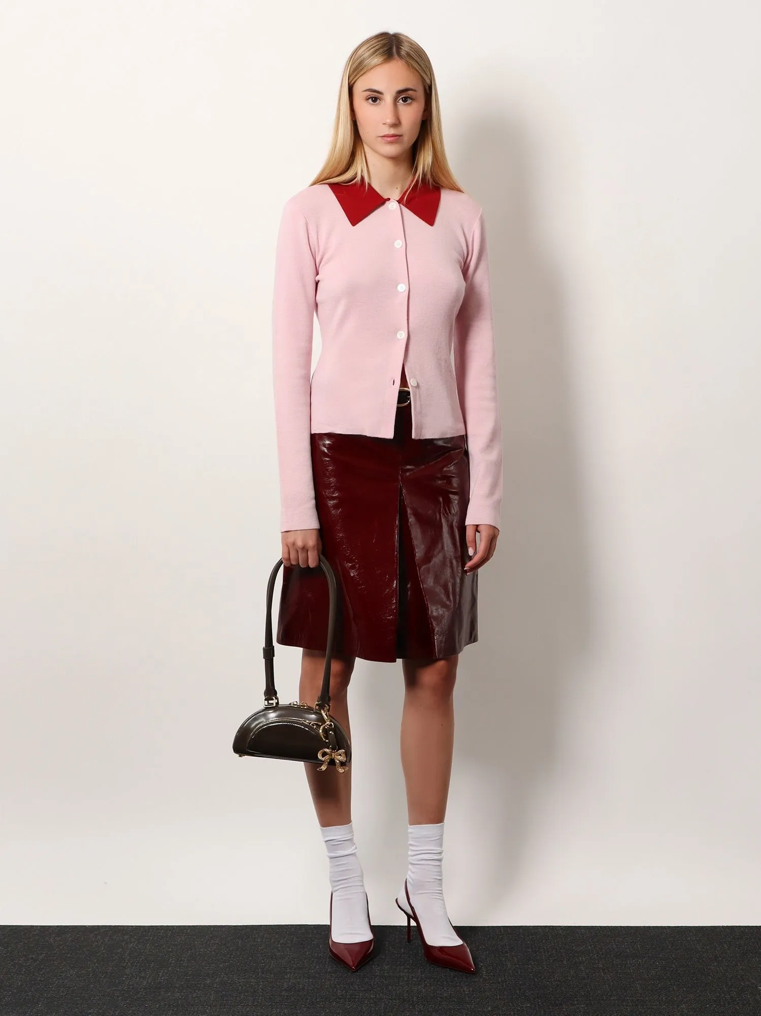 SELF PORTRAIT Leather shoulder bag with charms sold by Siebentaschen product image thumbnail 2